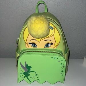 Limited edition tinker bell cosplay loungefly backpack